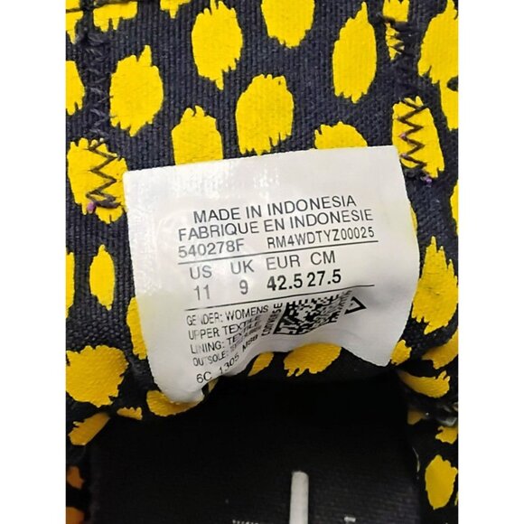 Converse Chuck Taylor All Star Purple Sneakers With Leopard Print Accents Womens - Picture 5 of 7